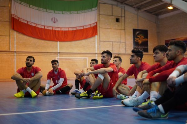  گزارش تصویری از آخرین تمرین تیم ملی فوتسال پیش از اعزام به تایلند