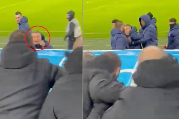 لحظهای که سرمربی پیاسجی با هواداران مارسی کلکل کرد