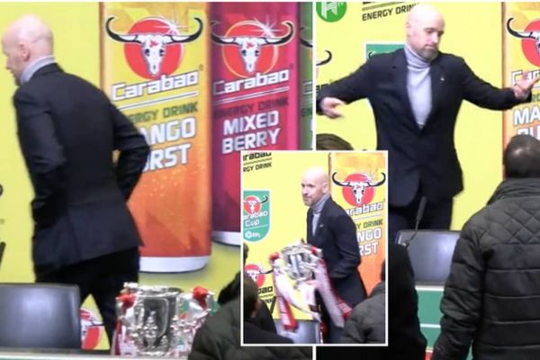  گاف جالب سرمربی منچستریونایتد  کاپ قهرمانی را جا گذاشت