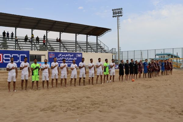  برد قاطع تیم ملی فوتبال ساحلی مقابل بلاروس