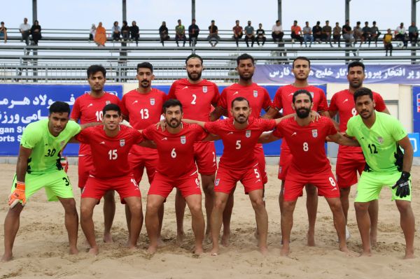  پیروزی تیم ملی فوتبال ساحلی در دومین مصاف دوستانه  ایران 7 – 3 بلاروس