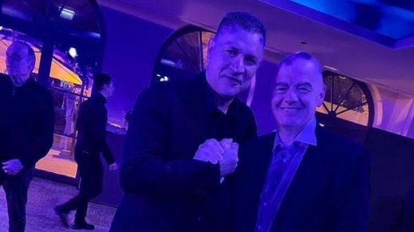  اعتراض علی دایی به اینفانتینو به خاطر نام رقابتهای جام خلیج فارس در بصره