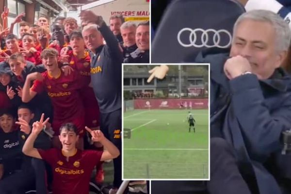  مورینیو بازیکن تیم زیر 14 سال لاتزیو را هو کرد