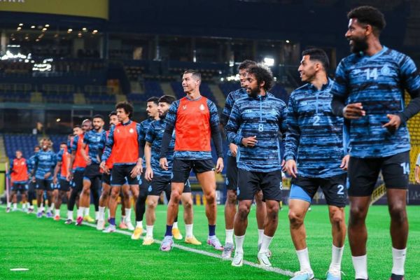  عکس؛ آخرین تمرین رونالدو پیش از بازی مقابل الباطن عربستان