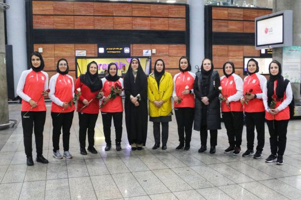 گزارش تصویری از بازگشت تیم ملی فوتبال جوانان به تهران