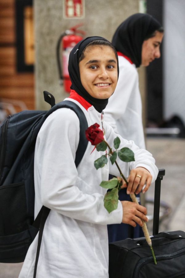گزارش تصویری از بازگشت تیم ملی فوتبال جوانان به تهران