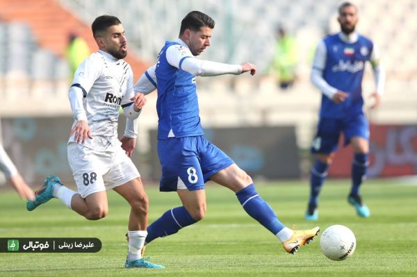 هافبک استقلال مقابل ذوبآهن محروم است