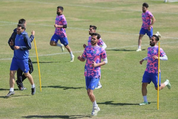  گزارش تصویری  تمرین آلومینیوم اراک 25 اسفند