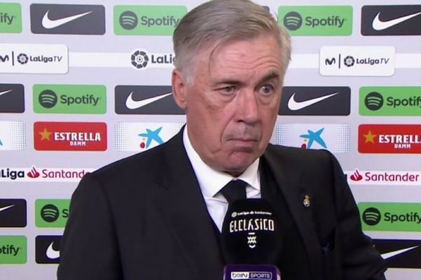 کارلو آنچلوتی پس از شکست در الکلاسیکو حق ما باخت نبود