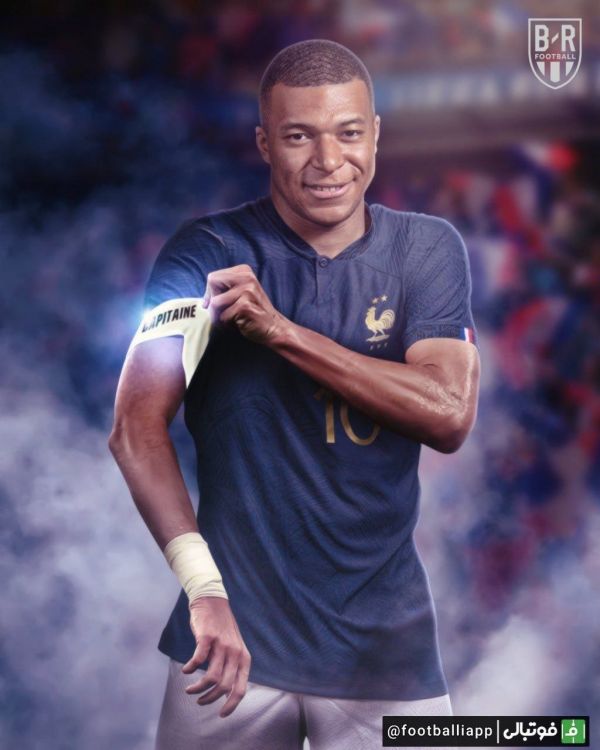  طرح  امباپه کاپیتان جدید خروس‌ها