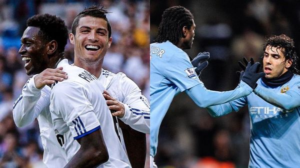 قابی از چهار تیم بزرگی که آدبایور در آنها توپ زد عکس