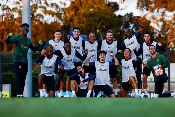  ژست و پیام خاص رونالدو در تیم برنده تمرینات پرتغال