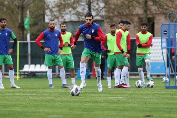 گزارش تصویری تمرین تیم ملی ایران چهارشنبه 2 فروردین