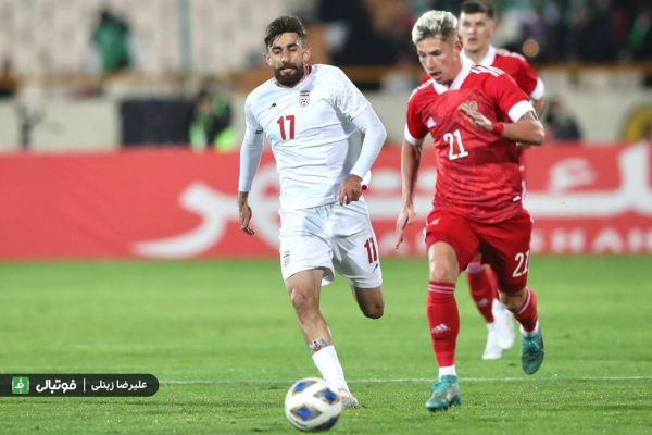 دستیاران گلمحمدی نظاره گر دیدار ایران و روسیه