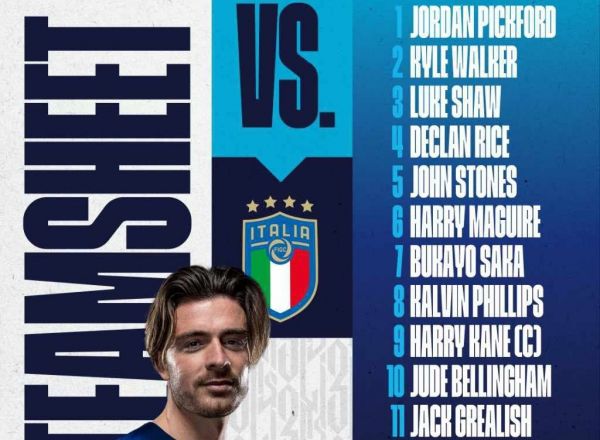  ترکیب ایتالیا و انگلیس؛ مثلث ویژه ساوتگیت در خط حمله