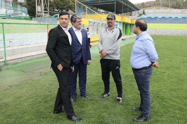  حضور مدیران پیکان در تمرین این تیم