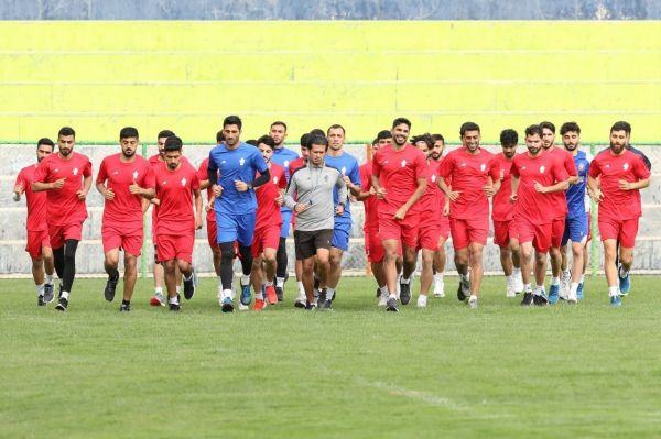  گزارش تصویری  تمرین 7 فروردین پیکان