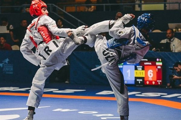  تکواندو انتخابی گرنداسلم  مبارزه ۱۱ نماینده ایران در روز دوم