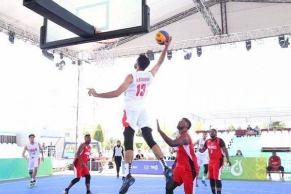  پیروزی تیم ملی بسکتبال سه نفره مقابل فیلیپین