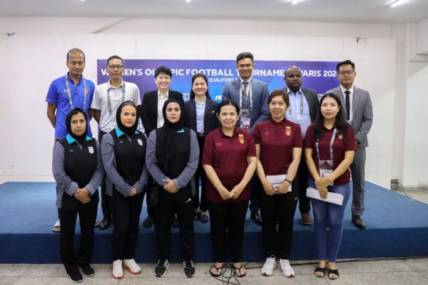 مرحله اول انتخابی المپیک فوتبال بانوان – میانمار ایران برابر میانمار قرمز می پوشد