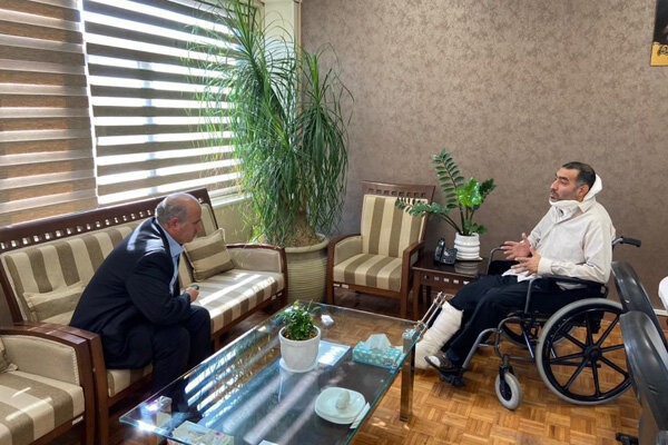 دیدار تاج با مدیرکل ورزش و جوانان استان تهران