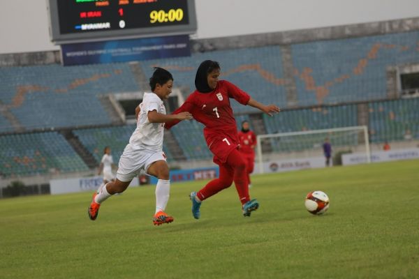  گزارش تصویری  دیدار تیمهای ملی بانوان ایران و میانمار