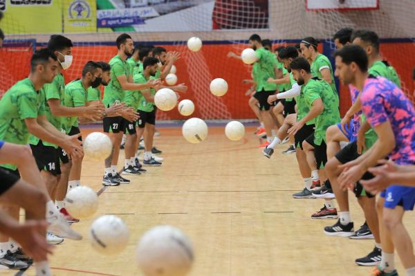 گزارش تصویری تمرین 21 فروردین آلومینیوم اراک