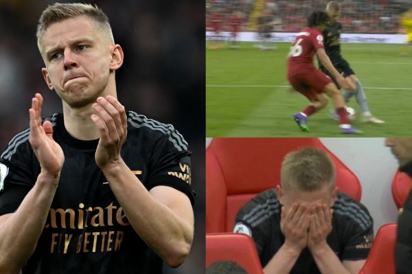  دلیل اشک‌های مدافع آرسنال پس از تعویض مقابل لیورپول