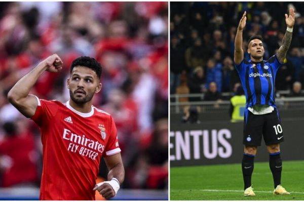  اعلام ترکیب اینتر و بنفیکا؛ نبرد لوتارو و گونسالو