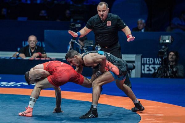 کشتی آزاد قهرمانی آسیا ایران با یک فینالیست در روز نخست