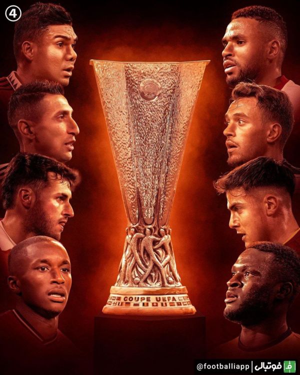  طرح جالب 433 از دیدارهای یک چهارم نهایی لیگ اروپا