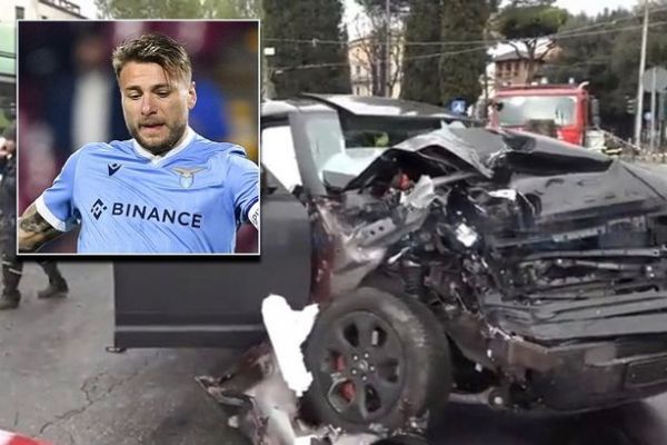  تصادف شدید خودروی مهاجم لاتزیو با قطار شهری