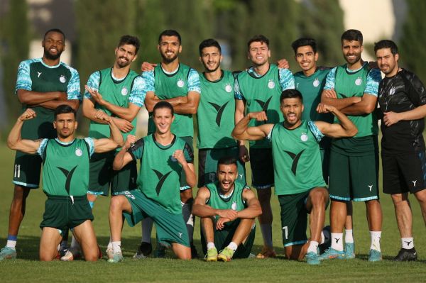  گزارش تصویری از تمرین امروز تیم فوتبال استقلال