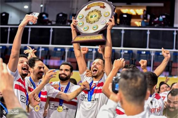  قهرمانی الزمالک در لیگ والیبال مصر
