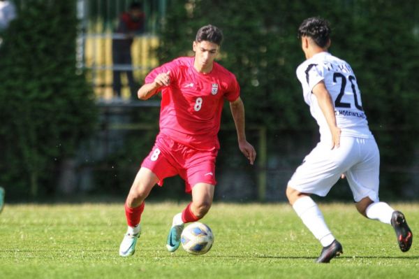 پیروزی تیم ملی نوجوانان مقابل تیم کیا