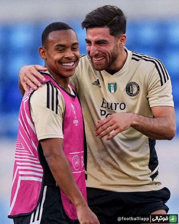  تصاویری از آخرین تمرینات تیم فاینورد پیش از مصاف مقابل رم در لیگ اروپا با حضور علیرضا جهانبخش