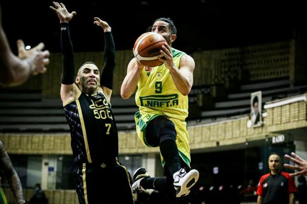 لیگ برتر بسکتبال ثبت دومین برد پالایش نفت آبادان مقابل مهرام