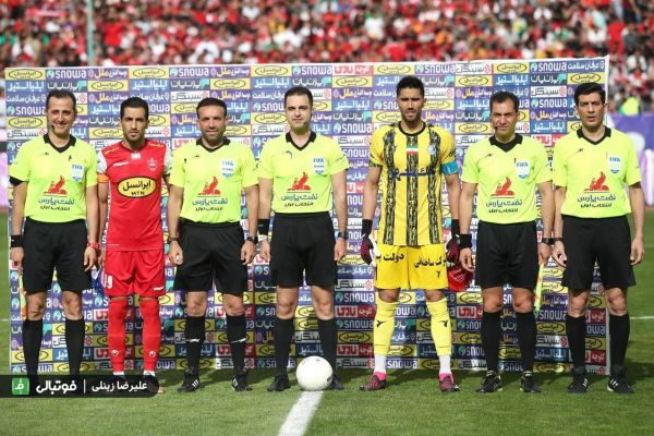 گزارش داوران دربی به سازمان لیگ علیه ساپینتو