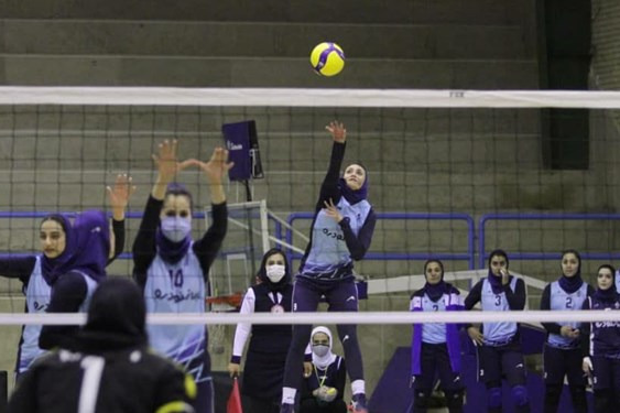 والیبال باشگاههای زنان آسیا ناکامی پیکان برابر آلتای قزاقستان