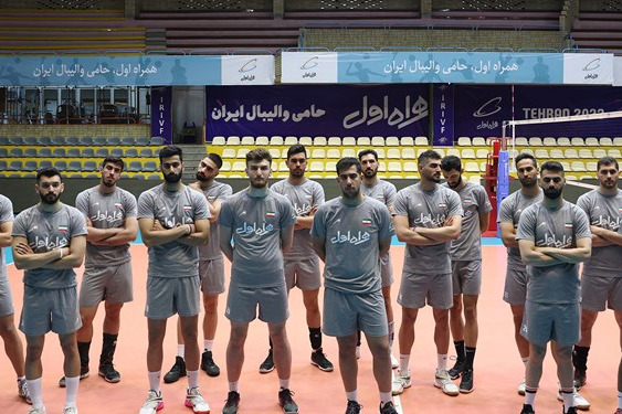  دو تعویض در تمرین تیم ملی والیبال