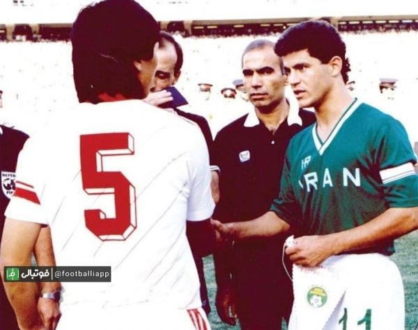  نوستالژی  اولین کاپیتانی فرشاد پیوس در لباس ملی مقابل تیم ملی چین در مقدماتی جام جهانی ۱۹۹۰   ۳۱ تیر۱۳۶۸  ایران۳ چین ۲