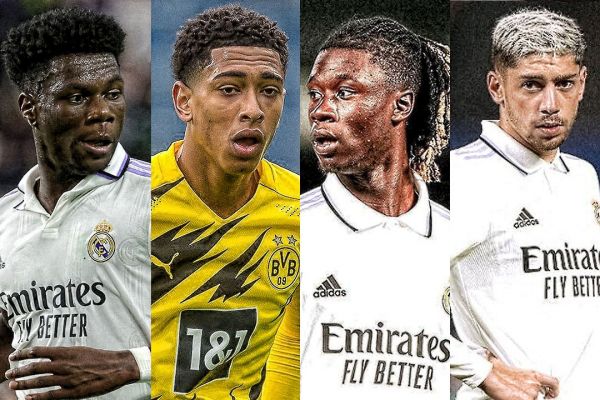  خط هافبک فوق‌العاده رئال مادرید در فصل بعد در صورت اضافه شدن بلینگهام عکس