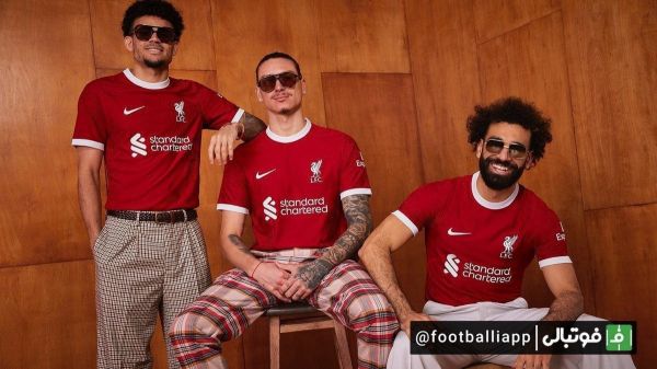  از پیراهن اول لیورپول برای فصل آینده توسط نایکی رونمایی شد