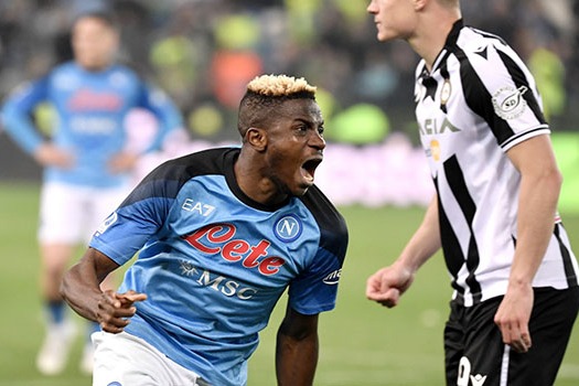 خوشحالی بی حدوحصر ستاره ناپولی پس از قهرمانی در سریآ