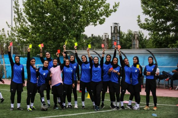  گزارش تصویری از دوره داوری بانوان فیفا