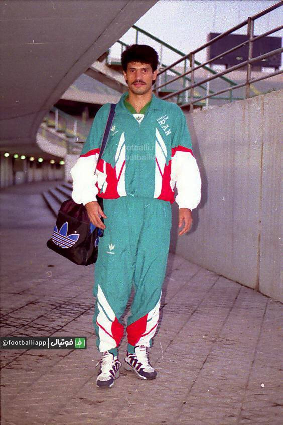  نوستالژی فوتبالی  علی دایی در اردوی تیم ملی ایران قبل از جام ملت های آسیا ۱۹۹۶