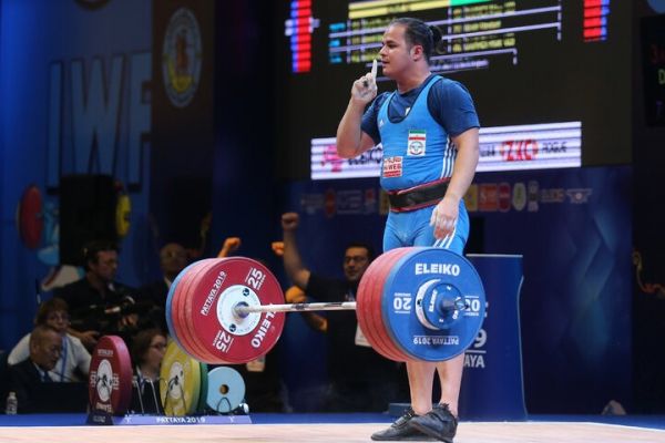  وزنه‌برداری قهرمانی آسیا  رتبه ششم برای دهدار در یک‌ضرب