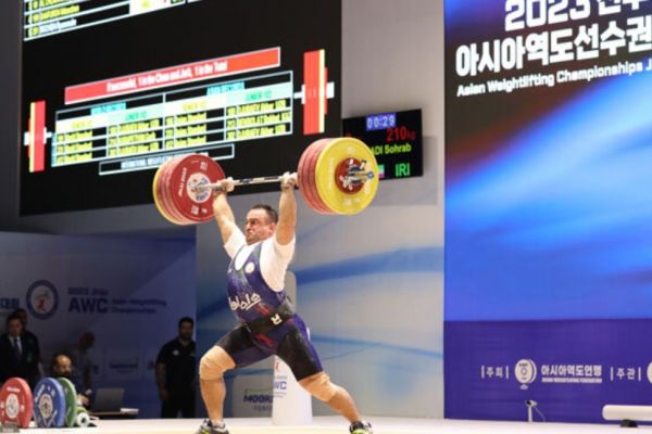  سهراب مرادی در گروه B اول شد  عنوان هشتم مجموع برای ملی‌پوش ایران
