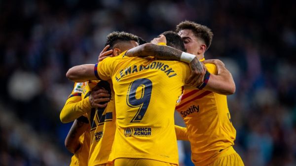  قهرمانی بارسلونا در فاصله چهار هفته مانده به پایان لالیگا