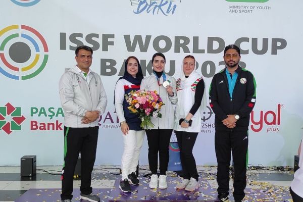  ایران در رده سوم جام جهانی تیراندازی باکو ایستاد